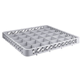 extension element for glasswasher basket, 36 compartments, PP grey product photo
