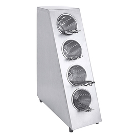 Cutlery holder, stainless steel, without holder product photo  S