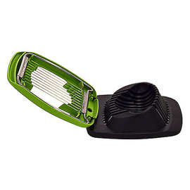 egg cutter PP black | green | cutting thickness 4.5 mm product photo