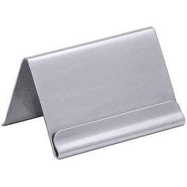 sign holder • stainless steel L 62 mm H 40 mm product photo