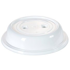 plate dome polypropylene transparent  H 60 mm maximal plate Ø 253 mm | recessed grip handles product photo