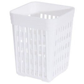 cutlery holder white perforated 1 compartment  L 110 mm  H 140 mm product photo