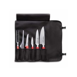 textile roll bag RED SPIRIT  | with 6 cooking tools  L 500 mm | suitable for max. 7 pieces product photo