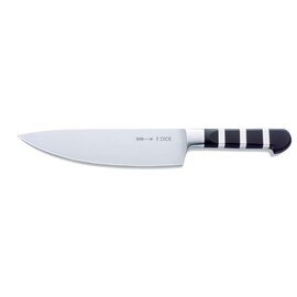 chef's knife 1905 forged smooth cut  | massive ferrules | black | blade length 15 cm product photo