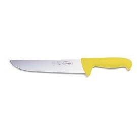 butcher block knife ERGOGRIP yellow  | straight blade  | smooth cut  | blade length 23 cm product photo
