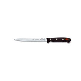 fillet knife SUPERIOR flexibel smooth cut  | riveted | black | blade length 18 cm product photo