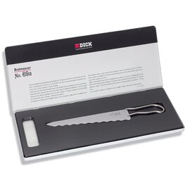 Bread knife no.69A with cutting board in tin box product photo