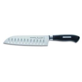 santoku ACTIVECUT straight blade hollow grind blade | black | blade length 18 cm product photo
