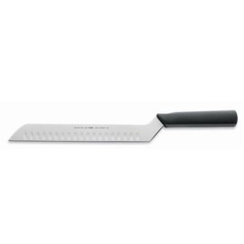 cheese knife straight blade hollow grind blade | black | blade length 30 cm product photo