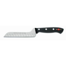 cheese knife straight blade deep etching | black | blade length 12 cm product photo