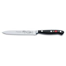 universal knife PREMIER PLUS wavy cut  | riveted | black | blade length 13 cm product photo  L