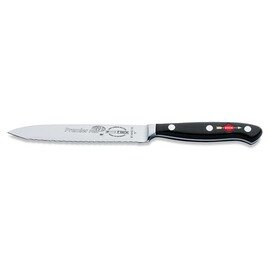 universal knife PREMIER PLUS wavy cut  | riveted | black | blade length 13 cm product photo