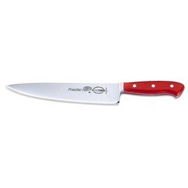 chef's knife PREMIER PLUS HACCP forged smooth cut  | riveted | red | blade length 23 cm product photo