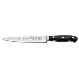 fillet knife PREMIER PLUS flexibel forged smooth cut  | riveted | black | blade length 18 cm product photo