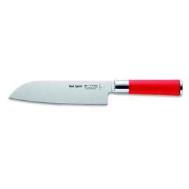santoku RED SPIRIT straight blade smooth cut | red | blade length 18 cm product photo