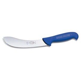 skinning knife ERGOGRIP blue  | curved blade  | smooth cut  | blade length 18 cm product photo