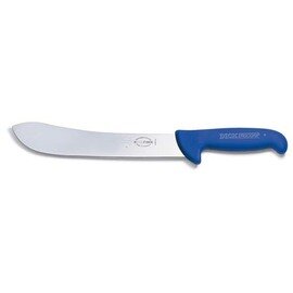 butcher block knife ERGOGRIP blue  | curved blade  | smooth cut  | blade length 21 cm product photo