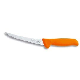 special boning knife MASTERGRIP curved blade stiff smooth cut | orange | blade length 15 cm product photo