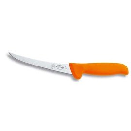 special boning knife MASTERGRIP curved blade stiff smooth cut | orange | blade length 13 cm product photo