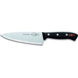 chef's knife SUPERIOR smooth cut  | riveted | black | blade length 16 cm product photo