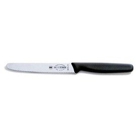 universal knife PRO DYNAMIC wavy cut | black | blade length 11 cm product photo