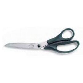 Kitchen scissors, 20 cm, punched, plastic handle: black product photo