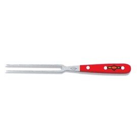 Meat fork, 9 1017 15-03, BLADE 15 cm, with a red handle, Pro-Dynamic Series product photo
