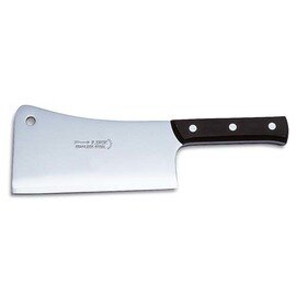 shop cleaver straight blade smooth cut | black | blade length 23 cm  L 40 cm product photo