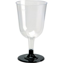 wine glass 24 cl disposable polystyrol with mark; 2 cl product photo