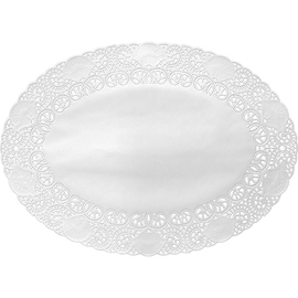 cake doilies white oval L 240 mm 170 mm product photo