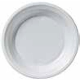 plastic plate polystyrol white  Ø 180 mm | disposable product photo
