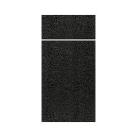 napkin bag DUNILETTO black 4 x 50 pieces product photo