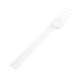 dining fork VICTORIA polystyrol transparent  L 190 mm product photo