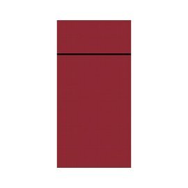 napkin bag DUNILETTO bordeaux 4 x 50 pieces product photo