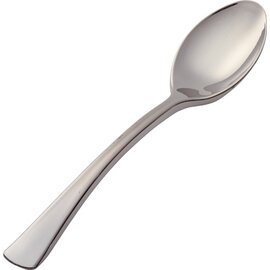 spoon FLAIR polystyrol silver look  L 190 mm | disposable product photo