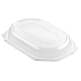 Lid for plate, octagonal (967818), rPET, transparent, 360 x 240 x 50 mm - product photo