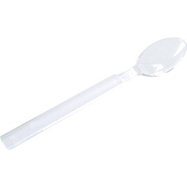 teaspoon LIBRA polystyrol transparent  L 132 mm | disposable | 20 x 12 pieces product photo