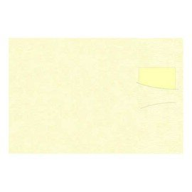 table mat Airlaid with napkin cream 330 mm  x 430 mm 3 x 50 pieces product photo