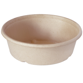 salad bowl ecoecho® brown 900 ml bagasse Ø 194 mm H 53 mm product photo