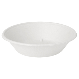 salad bowl ecoecho® white 800 ml bagasse Ø 194 mm H 48 mm product photo