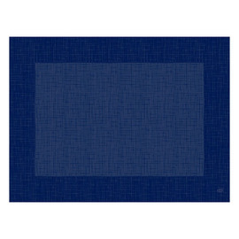 table mat DUNICEL LINNEA dark blue 300 mm x 400 mm product photo