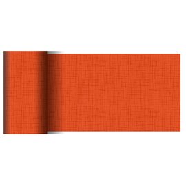table runner Linnea DUNICEL disposable orange rectangular | 2000 mm  x 150 mm product photo
