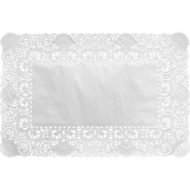 cake doilies white rectangular L 300 mm 200 mm product photo