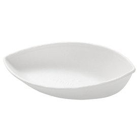 bowl Amuse-Bouche® Folio bagasse white oval 30 ml L 90 mm W 50 mm H 30 mm product photo