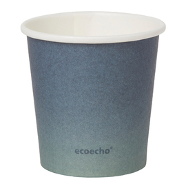 coffee mug disposable 120 ml PAP / PLA printed 100% compostable product photo