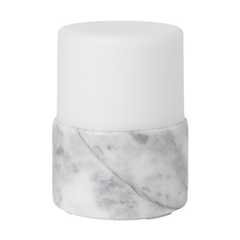 LED lights GOOD CONCEPT BRIGHT marble white  Ø 75 mm  H 105 mm product photo