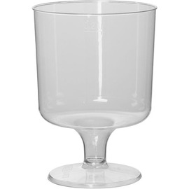wine glass Millésime 23 cl disposable PS transparent product photo