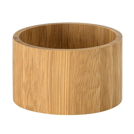 LED mini lamp holder BAMBUS wood  Ø 82 mm  Ø 57 mm  H 73 mm  H 33 mm product photo