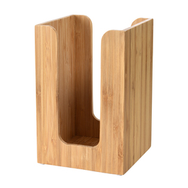 napkin dispenser bamboo suitable for 100 napkins 200 x 200 mm | 110 mm x 110 mm product photo