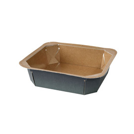 takeaway bowl | sealing bowl 918 ml Forum carton brown | 178 mm x 165 mm H 45 mm product photo